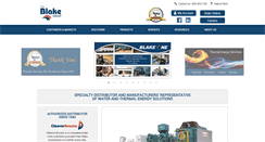 Desktop Screenshot of blakeequip.com